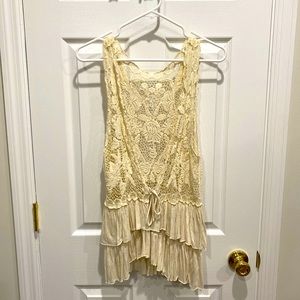 Lace vest